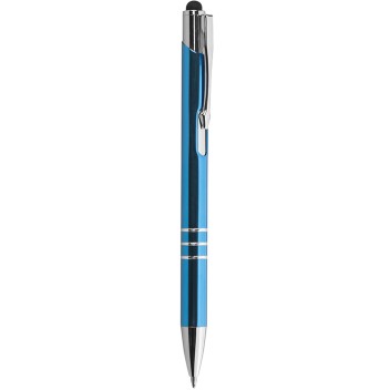 Penna in alluminio refill nero - CHROME PLUS - Gadget.it - 