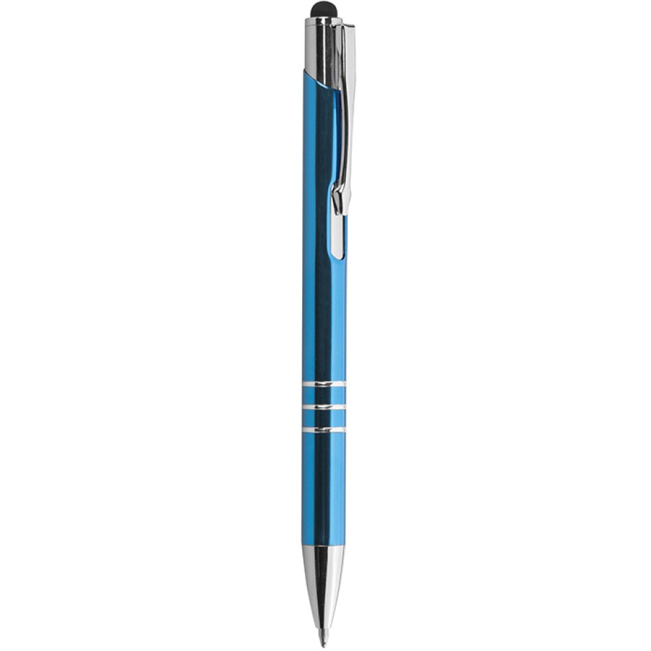 Penna in alluminio refill nero - CHROME PLUS - Gadget.it - 