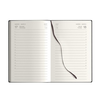 Agenda Giornaliera 9x14 cm - Calamus Black Pocket - Gadget.it - 
