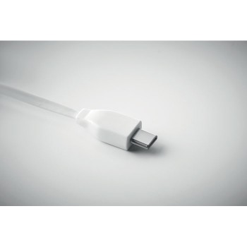 Cavo 3 in 1 in bamboo - CLAUER - Gadget.it - 