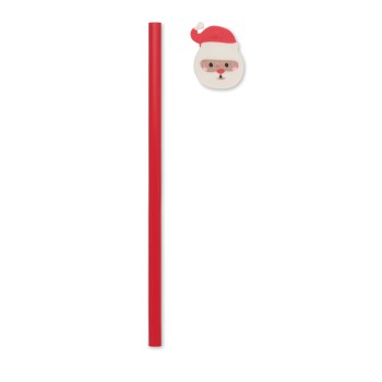 CLAUS - Matita natalizia con gomma - Gadget.it - 