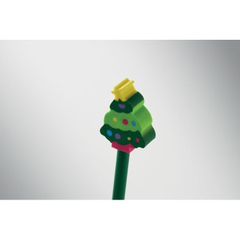 CLAUS - Matita natalizia con gomma - Gadget.it - 
