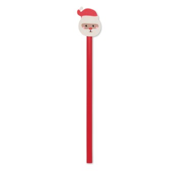 CLAUS - Matita natalizia con gomma - Gadget.it - 