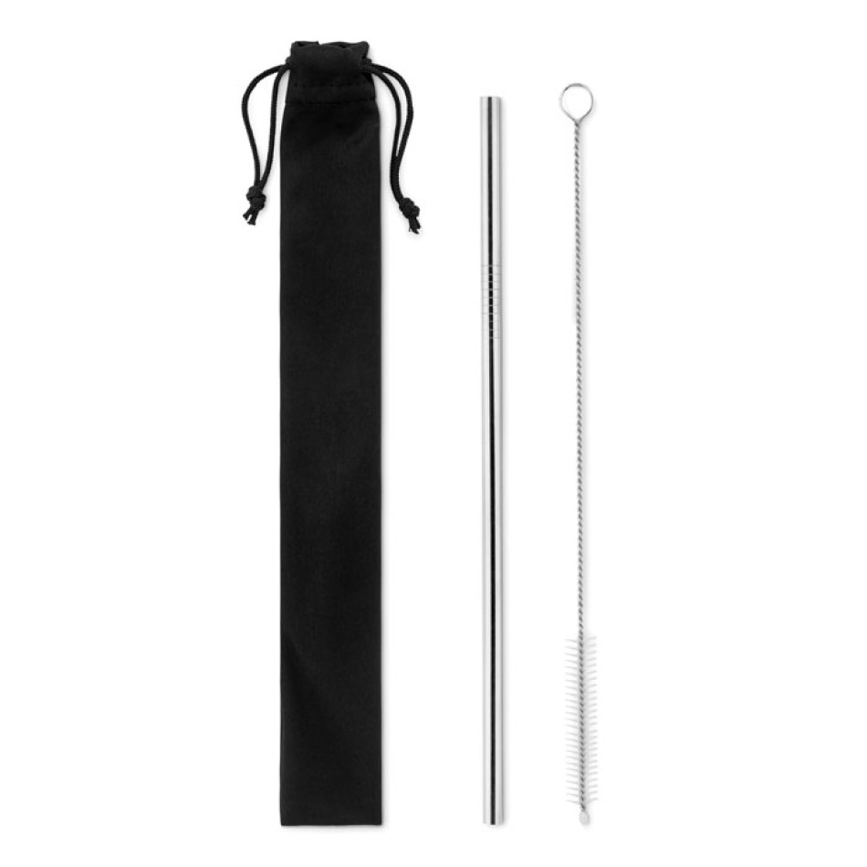 COLD STRAW - Set cannuccia e spazzolina - Gadget.it - 