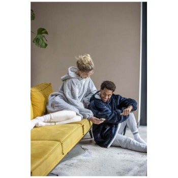 Coperta con cappuccio in tessuto certificato GRS Denali - Gadget.it - 