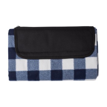 Coperta in pile polare pieghevole gr/m² 150 in rPET -  Vesper - Gadget.it - 