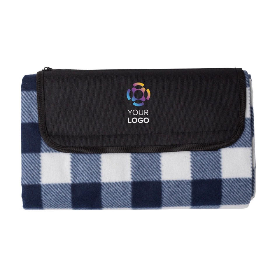 Coperta in pile polare pieghevole gr/m² 150 in rPET -  Vesper - Gadget.it - 