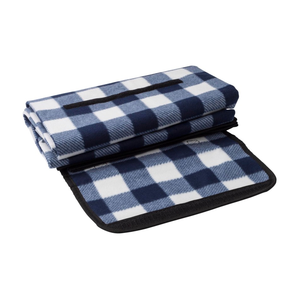 Coperta in pile polare pieghevole gr/m² 150 in rPET -  Vesper - Gadget.it - 