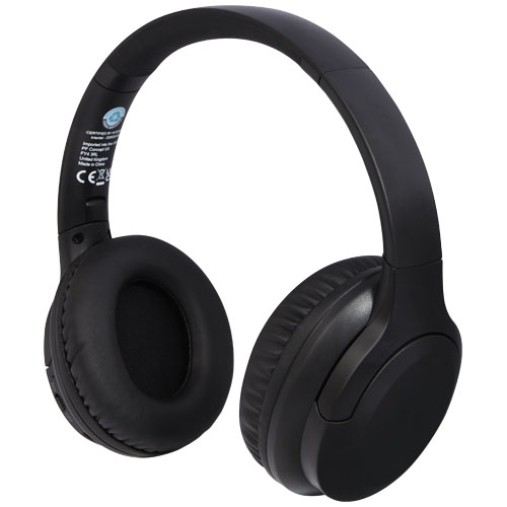 Cuffie Bluetooth® in plastica riciclata Loop - Gadget.it - Cuffie Wireless Bluetooth® 5.2 in Plastica Riciclata con Microfono - Loop