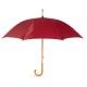 Ombrello personalizzato da 23 pollici con manico in legno - Gadget.it - 