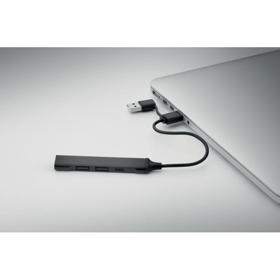 CURRENT - Hub USB a 4 porte 19 cm - Gadget.it - 