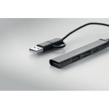 CURRENT - Hub USB a 4 porte 19 cm - Gadget.it - 