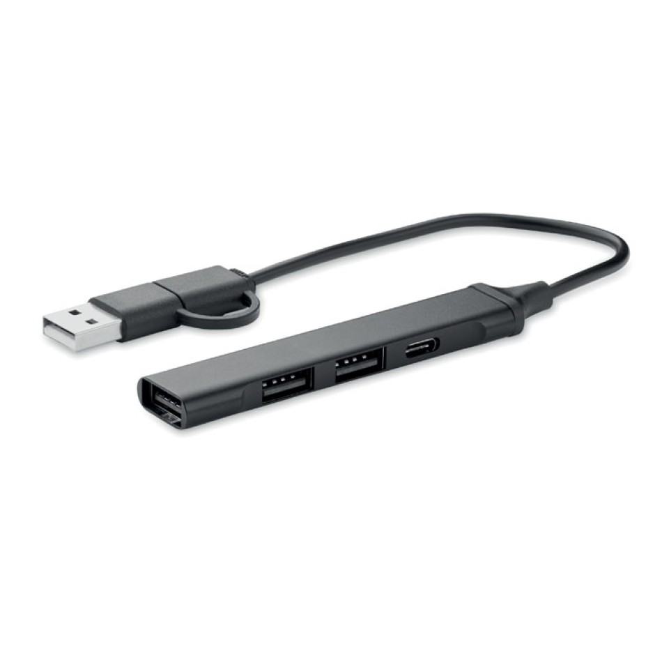 CURRENT - Hub USB a 4 porte 19 cm - Gadget.it - 