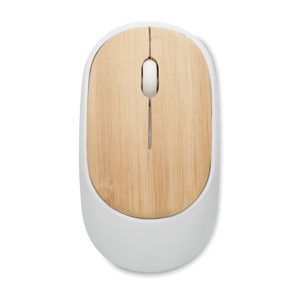 CURVY BAM - Mouse senza fili in bambù - Gadget.it - 