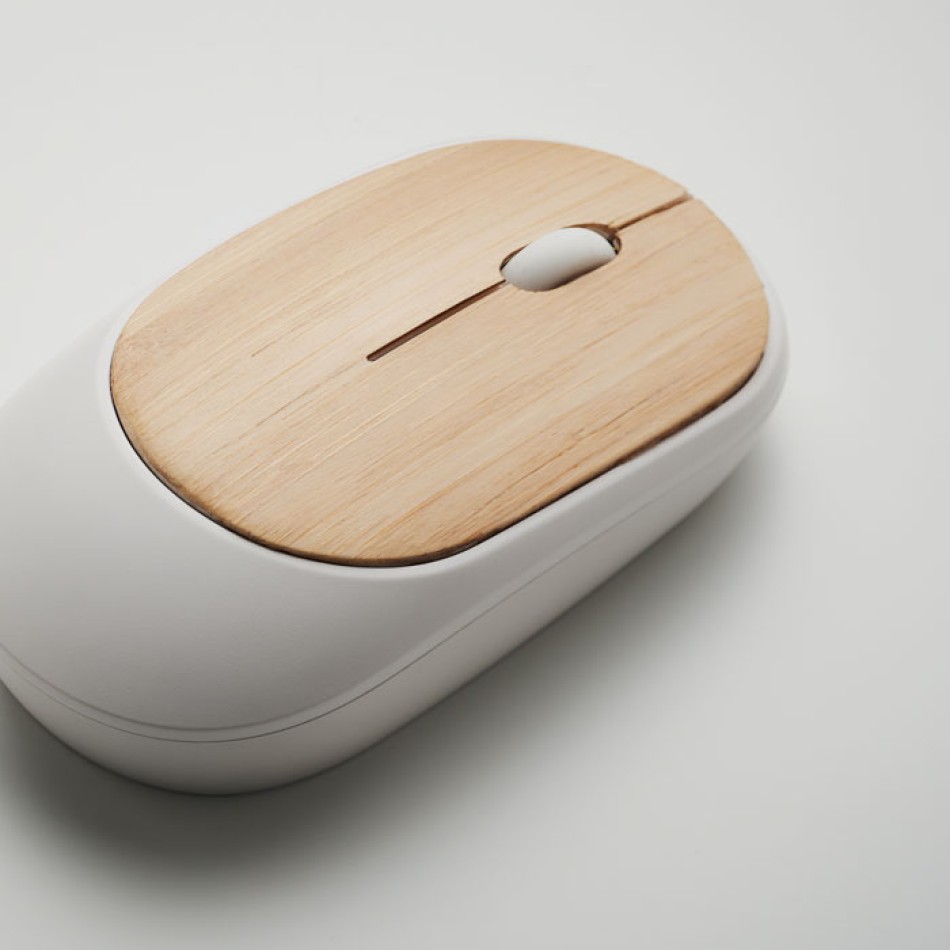 CURVY BAM - Mouse senza fili in bambù - Gadget.it - 