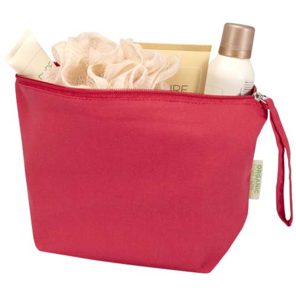 Custodia per accessori grande in tessuto biologico certificato OCS da180 g/m² Odisha - 3L - Gadget.it - 