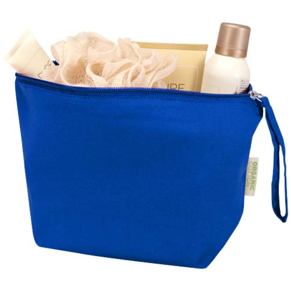 Custodia per accessori grande in tessuto biologico certificato OCS da180 g/m² Odisha - 3L - Gadget.it - 