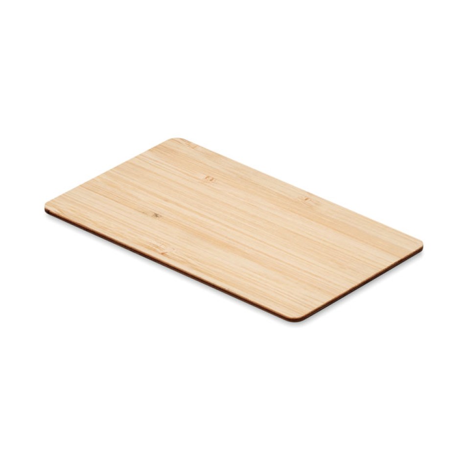 Scheda RFID in bamboo - CUSTOS  - Gadget.it - 