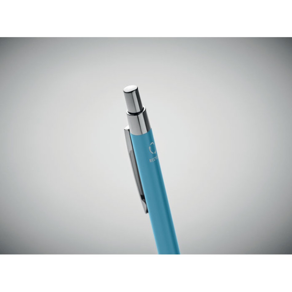 Penna in alluminio riciclato refill blu - DANA - Gadget.it - 
