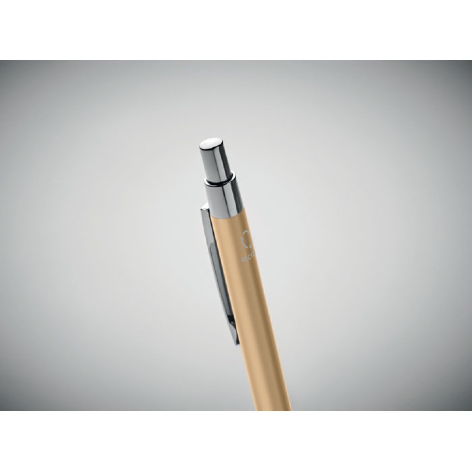 Penna in alluminio riciclato refill blu - DANA - Gadget.it - 