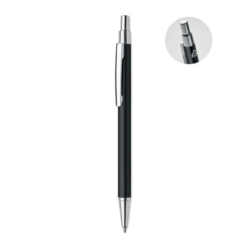 Penna in alluminio riciclato refill blu - DANA - Gadget.it - 