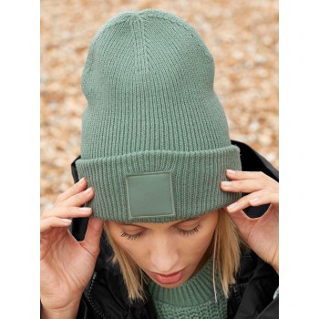 Deep Cuffed Tonal Patch Beanie  - Gadget.it - 