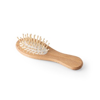 DERN. Spazzola per capelli in legno con denti in bambù - Gadget.it - 