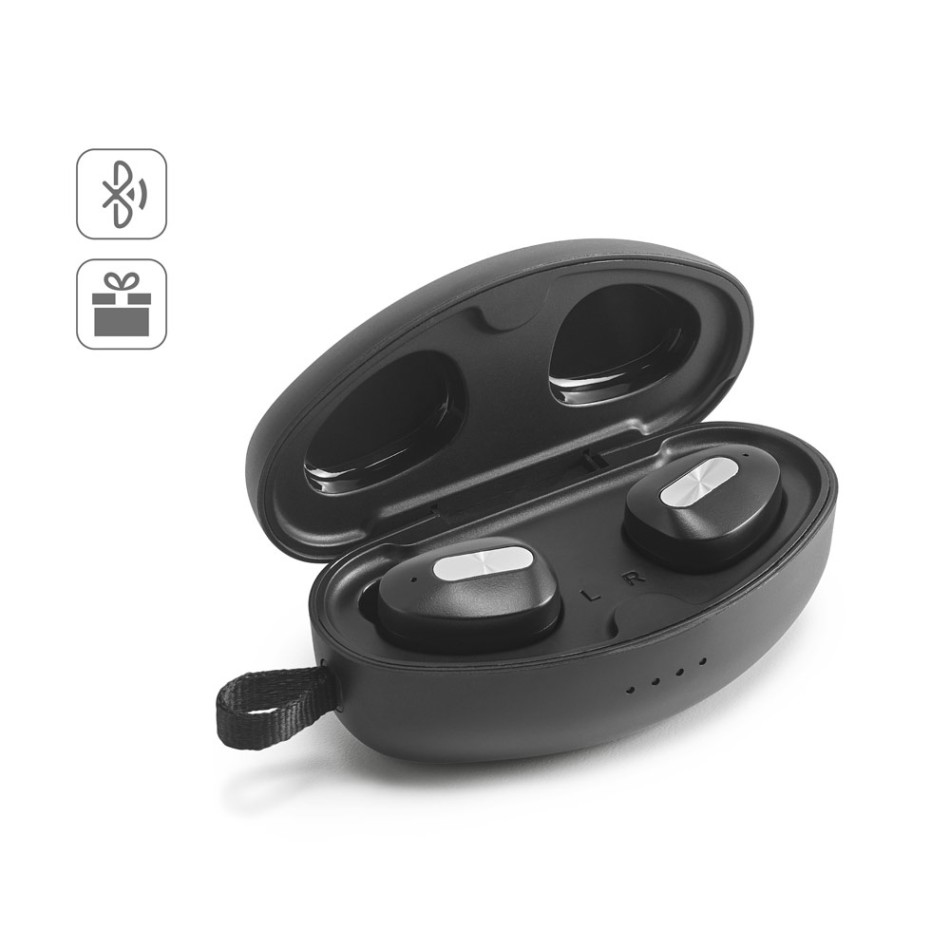 DESCRY. Auricolari wireless DESCRY in metallo e ABS - Gadget.it - 