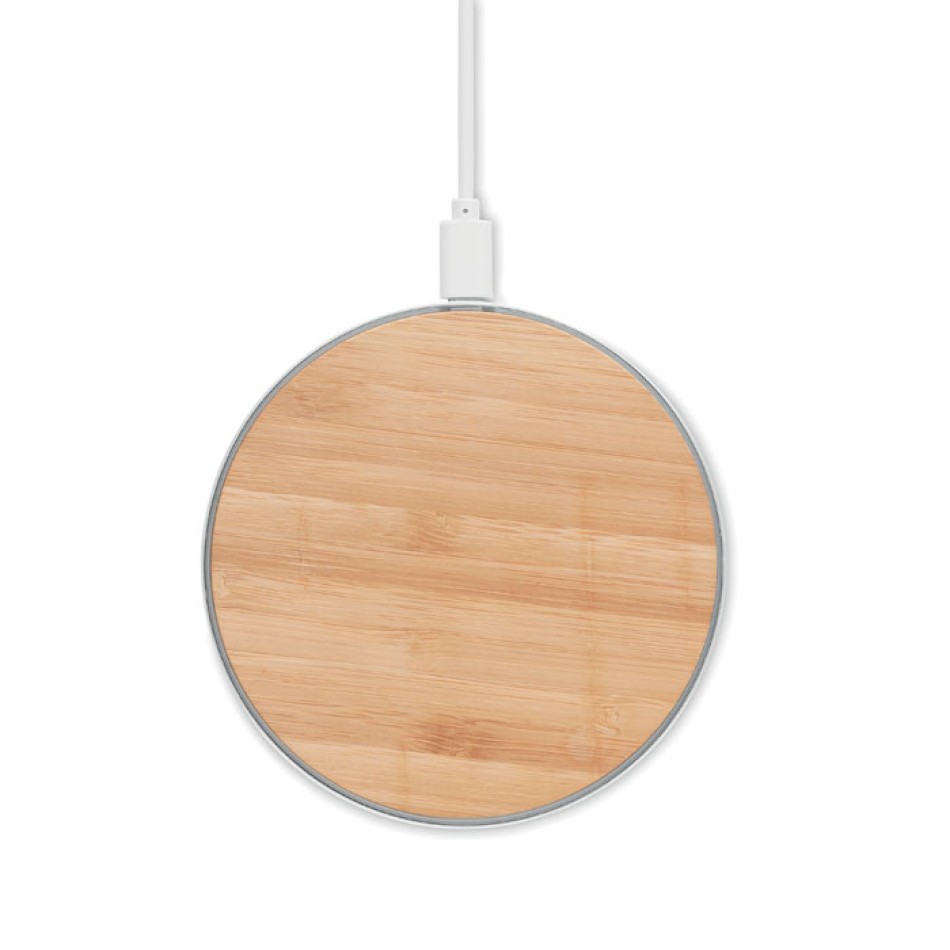 Caricatore wireless in bamboo - DESPAD - Gadget.it - 