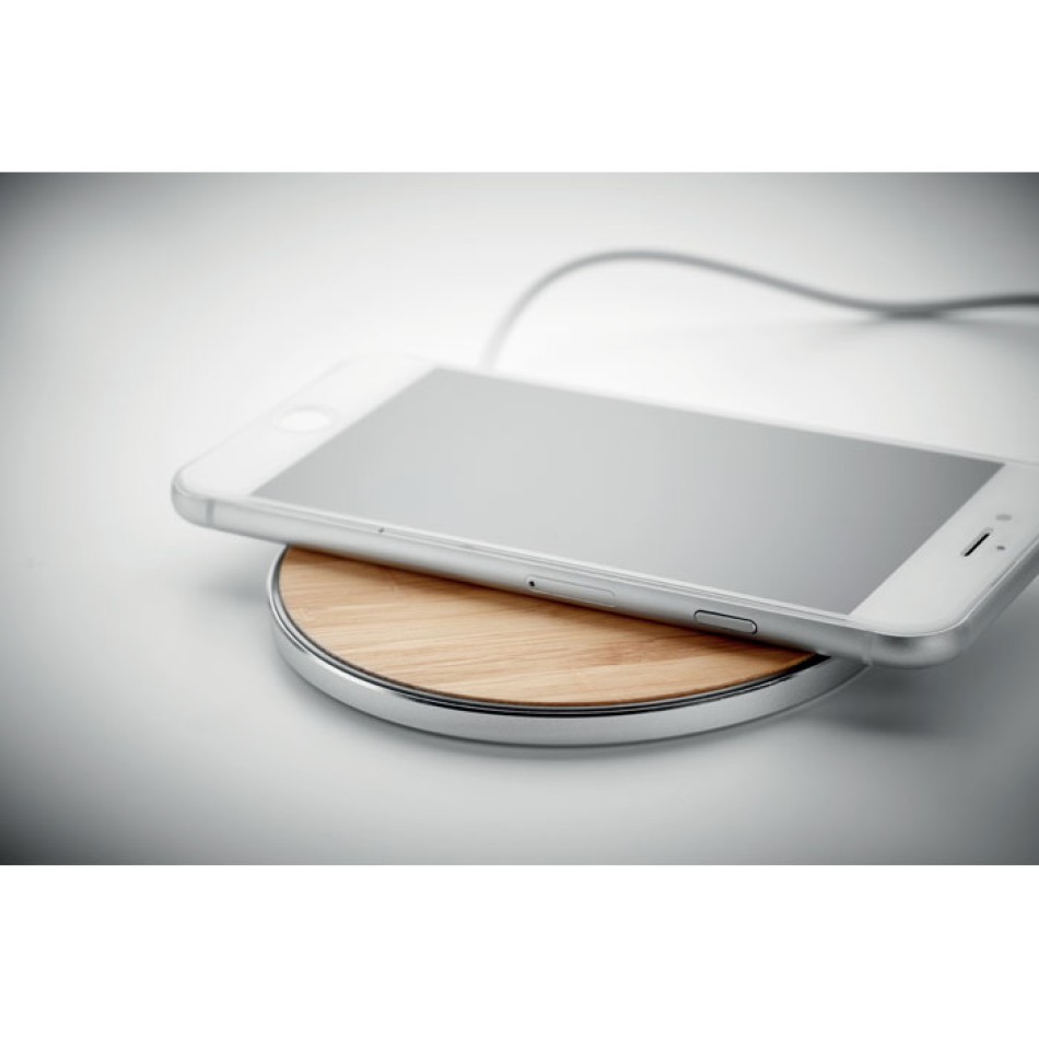Caricatore wireless in bamboo - DESPAD - Gadget.it - 