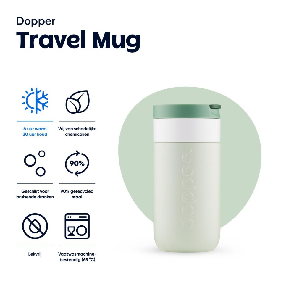 Dopper, tazza da viaggio 300 ml - Gadget.it - 