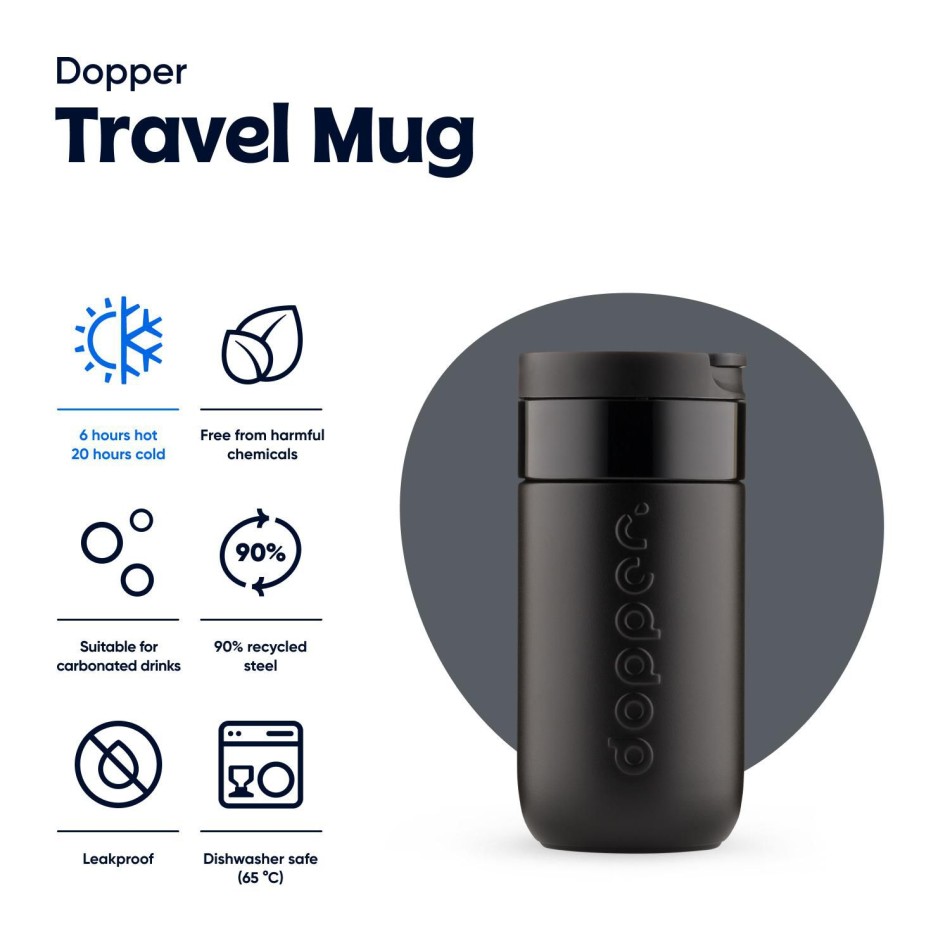 Dopper, tazza da viaggio 300 ml - Gadget.it - 