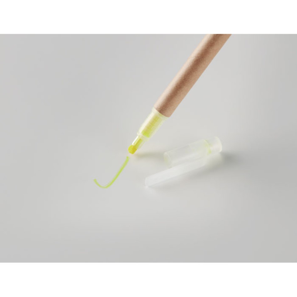 2 in 1 penna ed evidenziatore - DUO PAPER  - Gadget.it - 