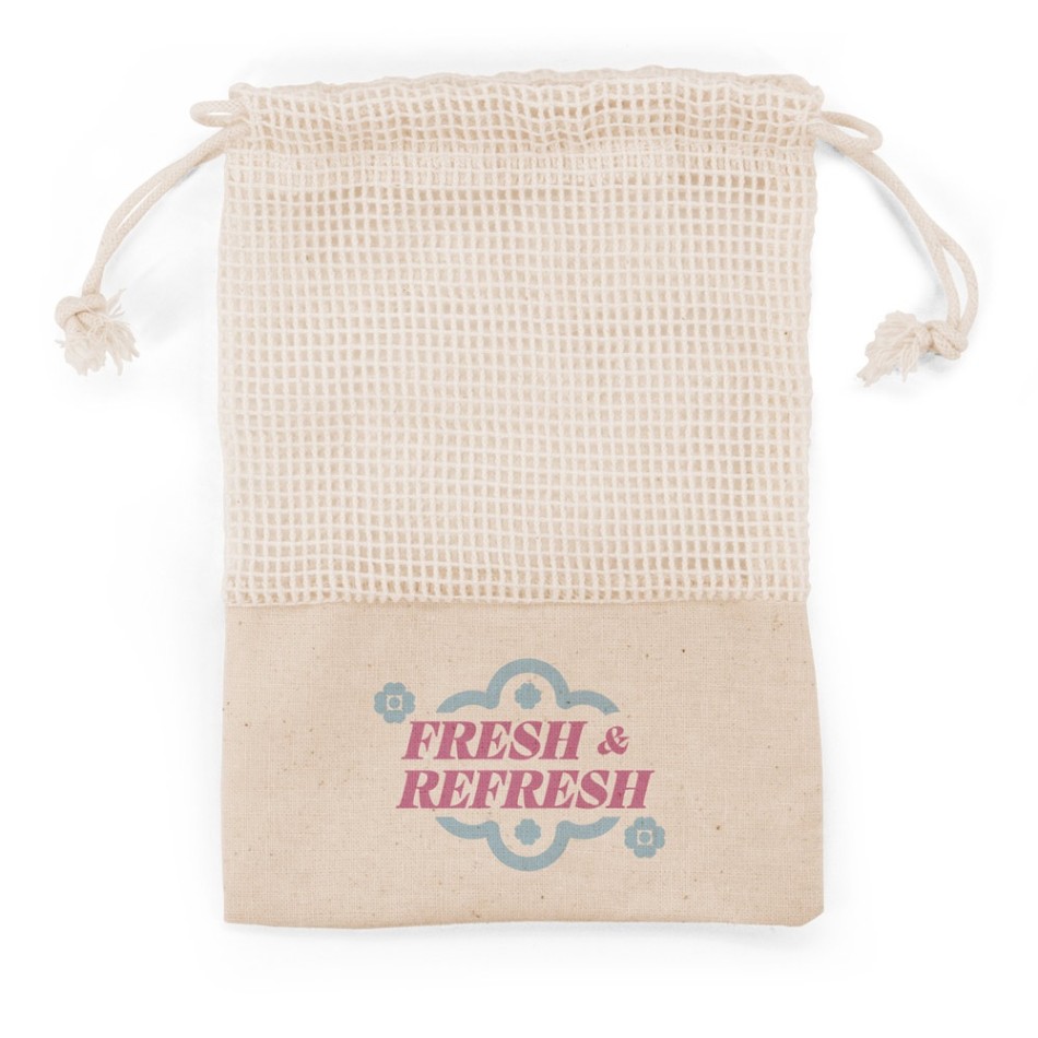 Dischetti detergenti lavabili con bustina in cotone naturale - Gadget.it - 