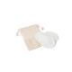 Dischetti detergenti lavabili con bustina in cotone naturale - Gadget.it - 