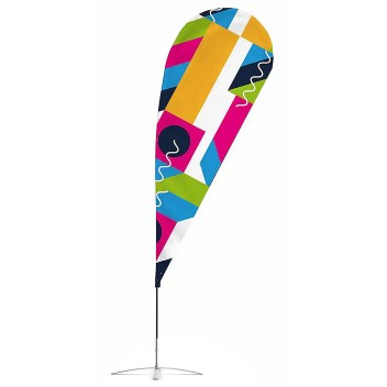 Espositore bandiera Drop display 85x225 - Gadget.it - 