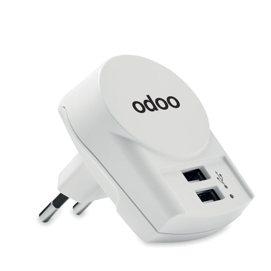 EURO USB CHARGER 2XA - Caricatore Skross Euro USB(2xA) - Gadget.it - 
