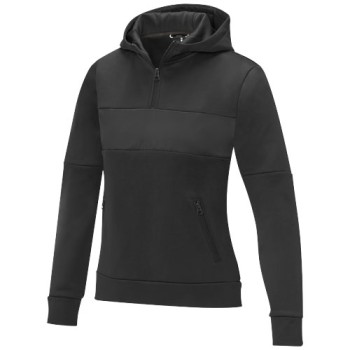 Felpa anorak con cappuccio da donna a mezza zip Sayan - Gadget.it - 