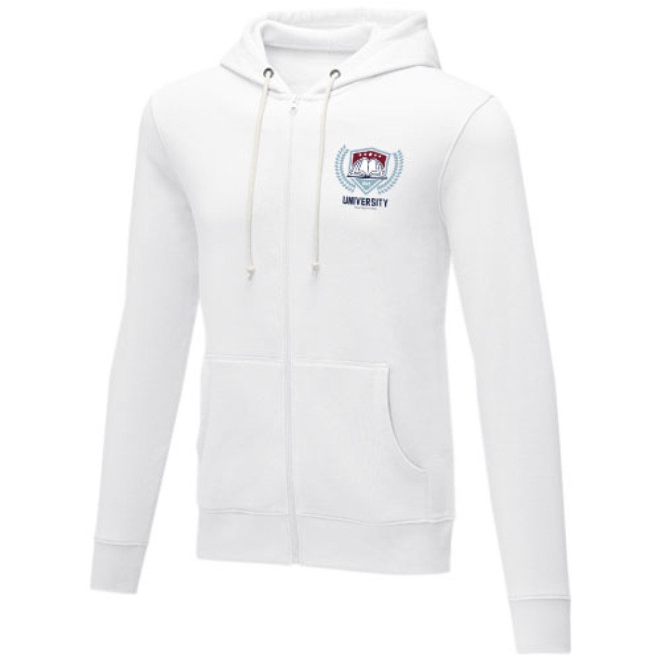 Felpa Theron con cappuccio full zip da uomo - Gadget.it - 