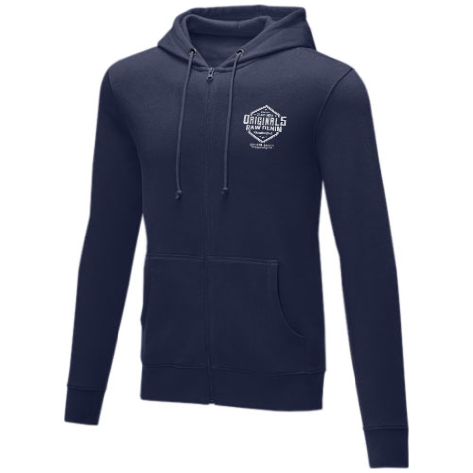 Felpa Theron con cappuccio full zip da uomo - Gadget.it - 