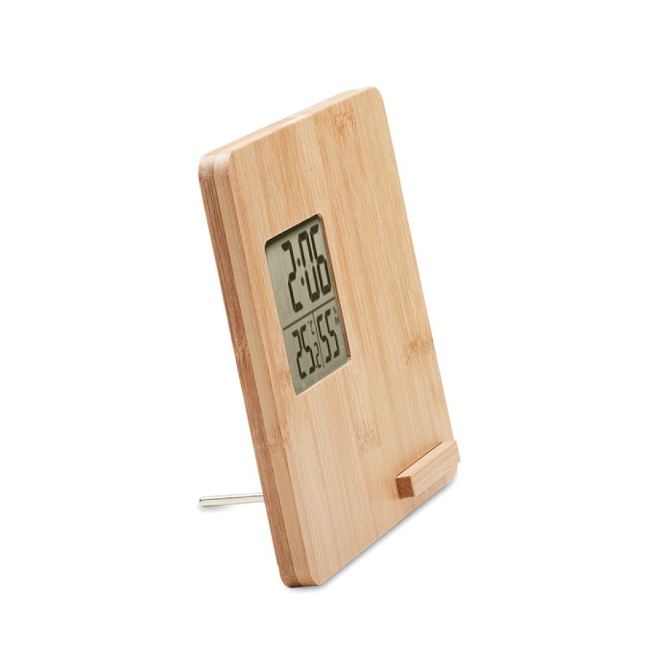 Stazione meteo in bamboo - FERREL - Gadget.it - 