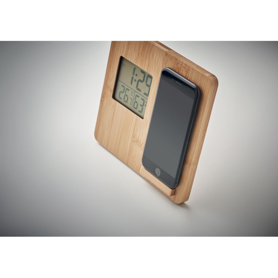Stazione meteo in bamboo - FERREL - Gadget.it - 