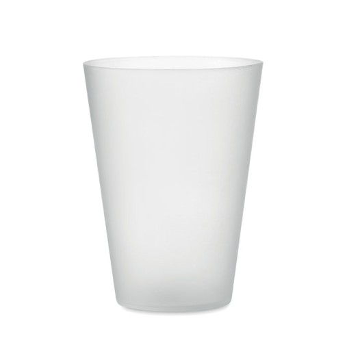 Tazza Riutilizzabile in PP con Finitura Smerigliata - Gadget.it - 