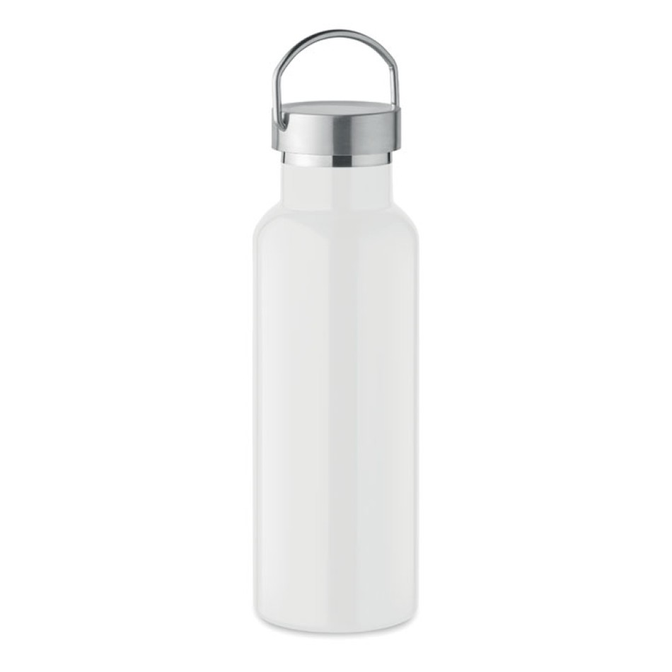 Bottiglia in acciaio inox riciclato 500ml - FLORENCE - Gadget.it - 