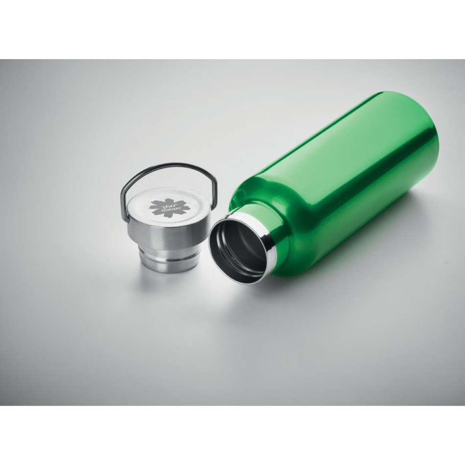 Bottiglia in acciaio inox riciclato 500ml - FLORENCE - Gadget.it - 