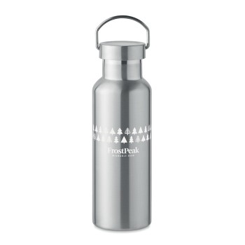 Bottiglia in acciaio inox riciclato 500ml - FLORENCE - Gadget.it - 