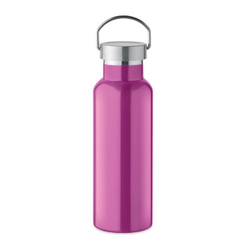 Bottiglia in acciaio inox riciclato 500ml - FLORENCE - Gadget.it - 