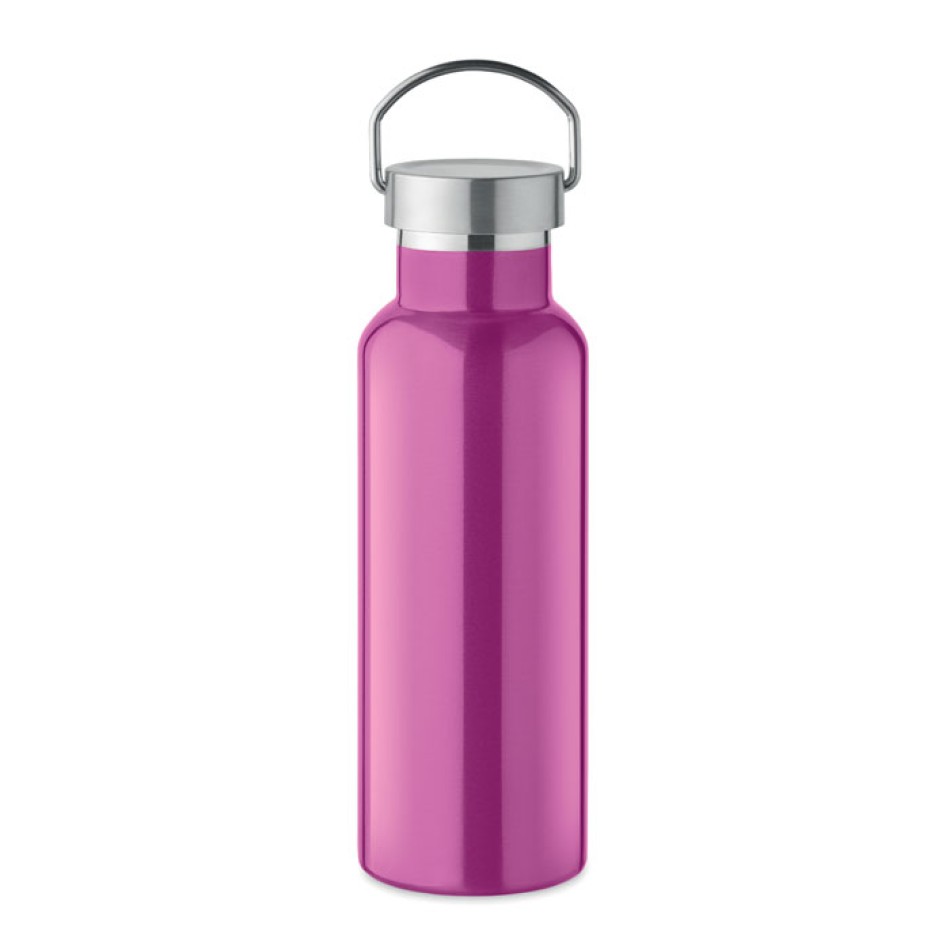 Bottiglia in acciaio inox riciclato 500ml - FLORENCE - Gadget.it - 