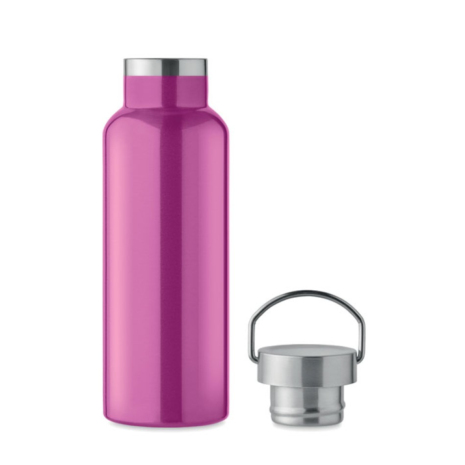 Bottiglia in acciaio inox riciclato 500ml - FLORENCE - Gadget.it - 
