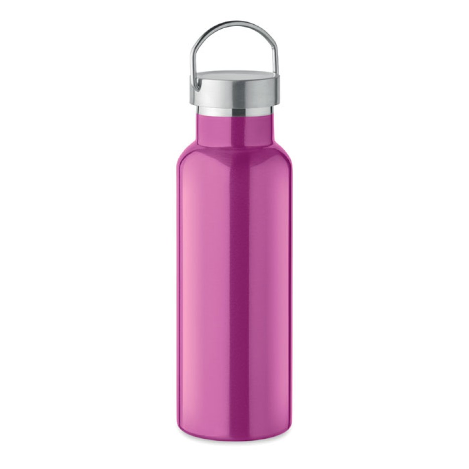 Bottiglia in acciaio inox riciclato 500ml - FLORENCE - Gadget.it - 